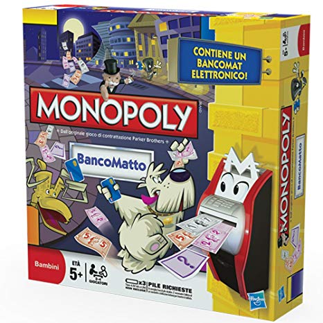GIOCO DI SOCIETA' 00271 MONOPOLY BANCO MATTO