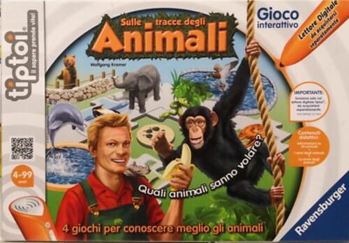 EDUCATIVO 00573 Tip Toi Gioco Sulle tracce degli Animali(lettore da acquistare a parte)