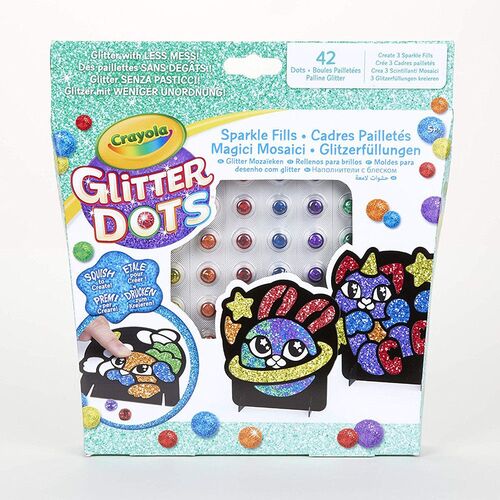 CREATIVO 04-0801 GLITTER DOTS - MAGICI MOSAICI