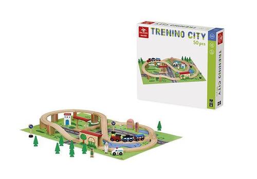 LEGNO 053890 TRENINO CITY (50PZ.)