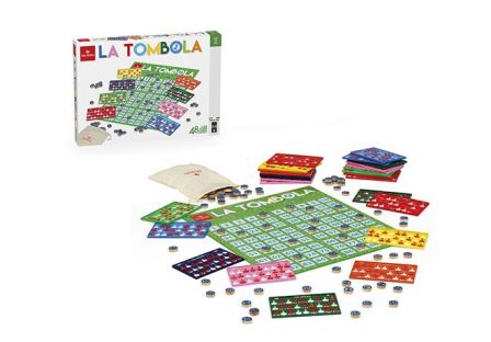 GIOCO DI SOCIETA' 053903 LA TOMBOLA 48 CARTELLE