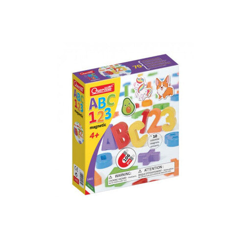 Quercetti 05465 MAGNETIC ABC+123