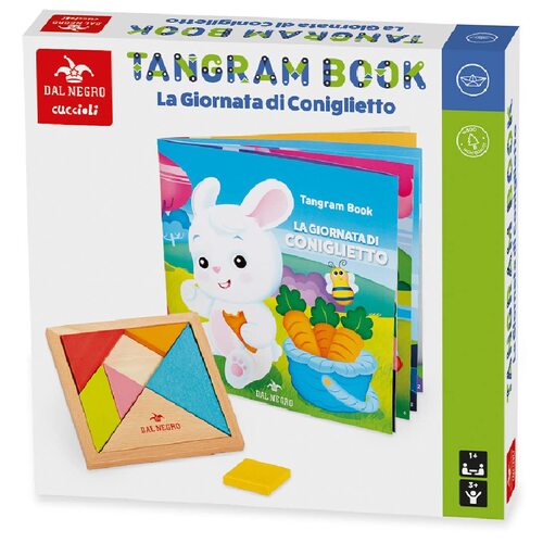 LEGNO 055758 TANGRAM BOOK LA GIORANTA DI CONIGLIETTO