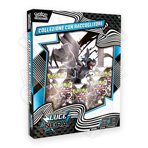 10-10039-115 POKEMON LUCE NERA COLLEZIONE CON RACCOGLITORE