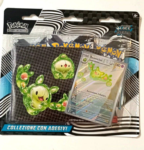 10-1012-104 POKEMON LUCE NERA COLLEZIONE CON ADESIVI