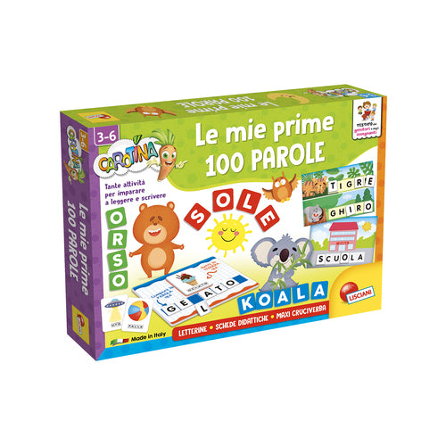 EDUCATIVO 100453 CAROTINA MAXI LE MIE PRIME 100 PAROLE