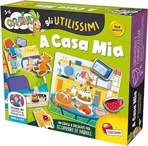 EDUCATIVO 102846 CAROTINA GLI UTILISSIMI A CASA MIA