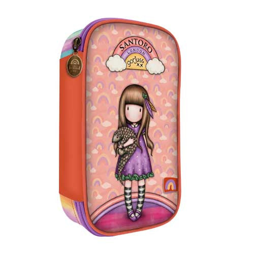 SCUOLA 1046GJ13 ASTUCCIO QUICK CASE BE KIND TO ALL CREATURES GORJUSS