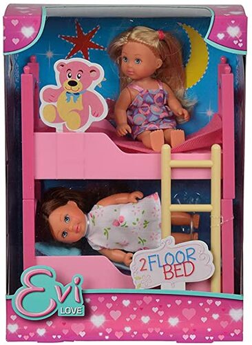 105733847 Bambola Evi love con letto a castello
