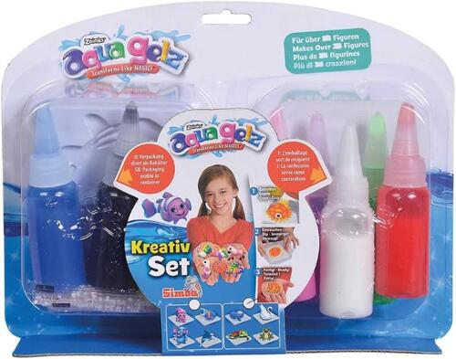 106322562 Aqua Gelz Creative Set-7tub.30ml+4stamp.