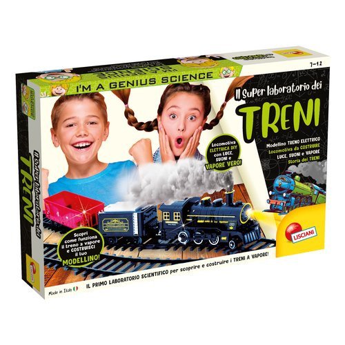 CREATIVITA'107483 I'M A GENIUS IL SUPER LABORATORIO DEI TRENI