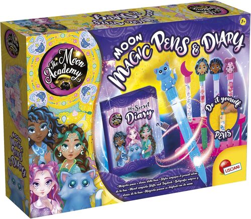 107551 THE MOON ACADEMY MOON MAGIC PENS & DIARY