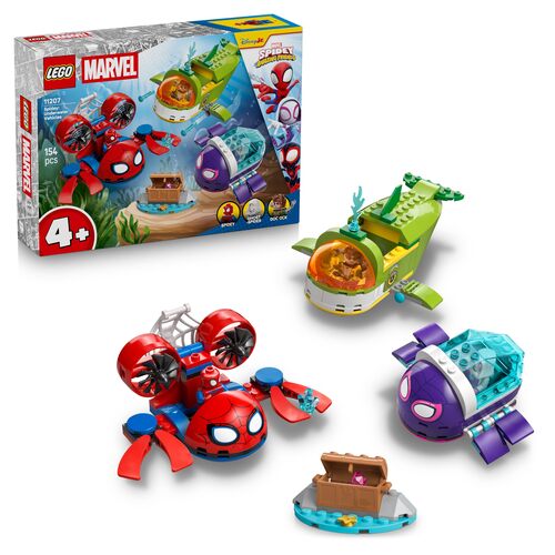 Lego Spidey 11207 veicoli subacquei