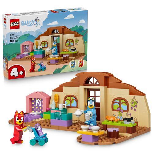 Lego Bluey 11221 A scuola con Rusty e Bluey