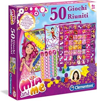 GIOCO DI SOCIETA' 12040 MIA AND ME-50 GIOCHI RIUNITI CLEMENTONI