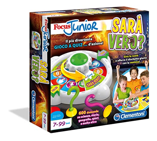 GIOCO DI SOCIETA' 12042 Focus Junior - Sarà vero? CLEMENTONI