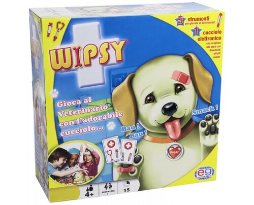 GIOCO DI SOCIETA' 1233 WIPSY UN CAGNOLINO DA CURARE