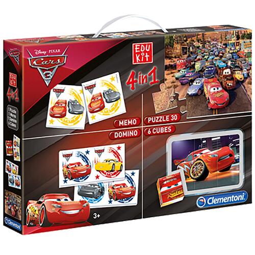 EDUCATIVO 13710 Edukit 4 in 1 Cars 3