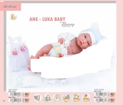 1627 BAMBOLA ANE BABY NURSERY 42-45CM