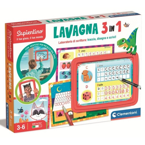 EDUCATIVO 16391 LAVAGNA 3 IN 1