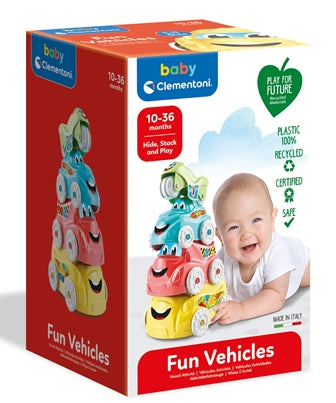 PRIMA INFANZIA 17111 Vieicoli Attività Scopri Impila