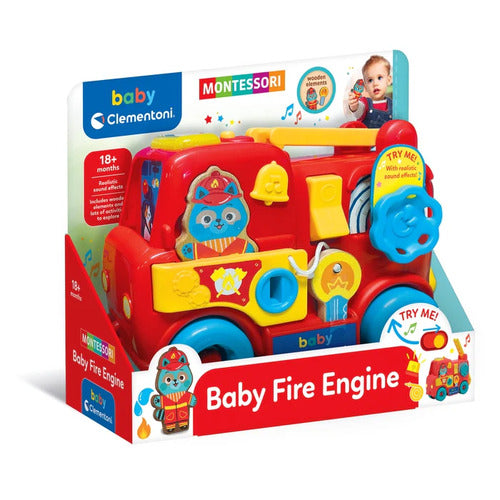 PRIMA INFANZIA 17551 MONTESSORI BABY FIRE TRUCK