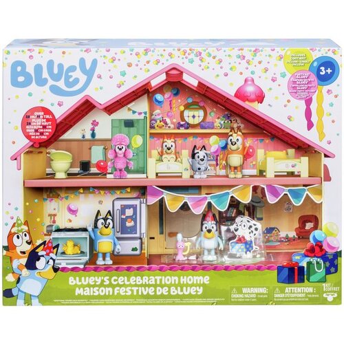 17669 BLUEY CELEBRATION HOME 46X35X13CM