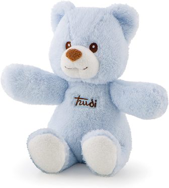18125 Orso Carillon Cremino azzurro 20x27x11cm