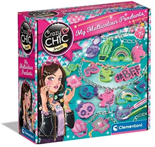 18757 CRAZY CHIC MY MULTICOLOR PENDANDTS