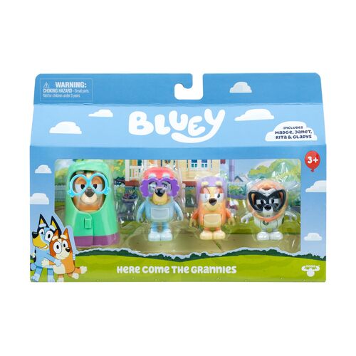 18917 BLUEY ACTION FIG 4-PACK GRANNIES