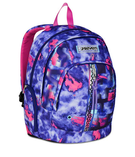 SCUOLA 200102543-377 ZAINO DUAL SEVEN SHADY DYE GIRL