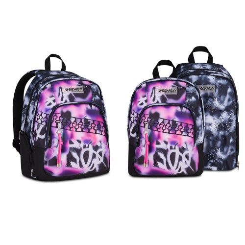 SCUOLA 200102633-406 ZAINO DUAL DETACH SEVEN BUZZY NOTE GIRL