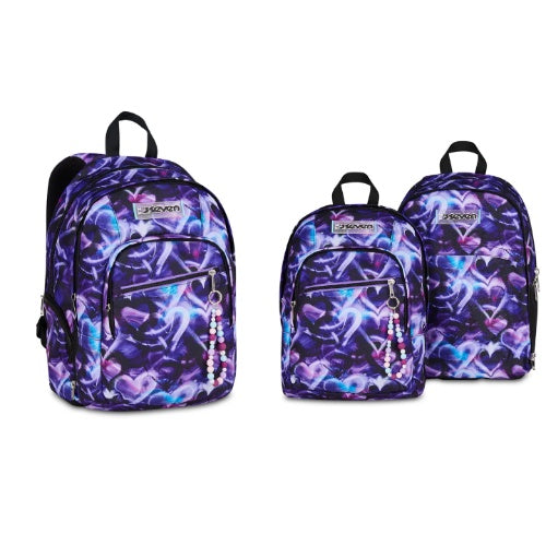 SCUOLA 200102650-318 ZAINO DUAL DETACH SEVEN LOVEPASS