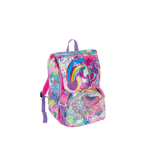 SCUOLA 20C202318_379 ZAINO SDOPP.BIG SJ GANG MAGICFLIP GIRL OFFERTA!