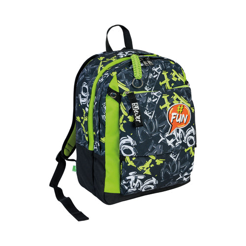 SCUOLA 20C202328_899 ZAINO POCKET UP SJ GANG EVER URBY BOY