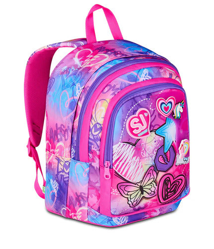 SCUOLA 20C202509-379 ZAINO ADVANCED SJ GANG TINYPATCH GIRL