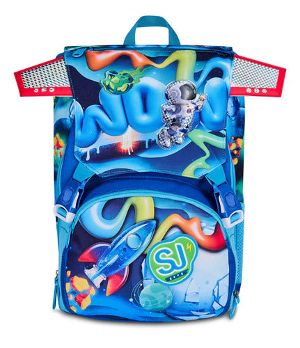 SCUOLA 20C202602-535 ZAINO SDOPP.BIG SJ GANG SPACE RIDE