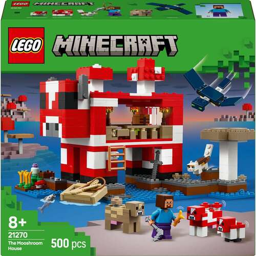 Lego Minecraft 21270 La casa del Mooshroom