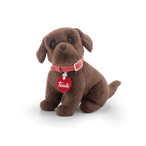 22051 Peluche Labrador cioccolato 11x19x19cm