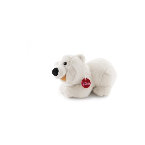 25112 Peluche Orso polare placido sdraiato