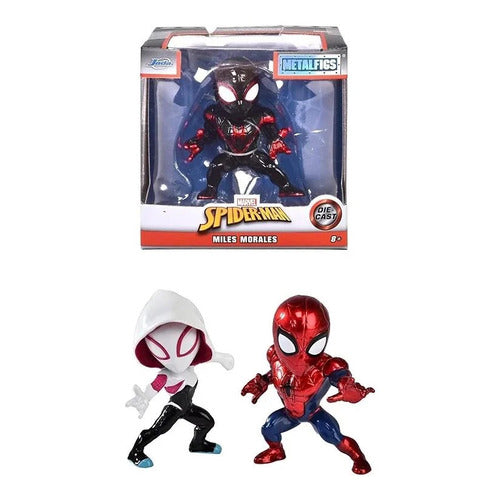 253220005 Minifigure Metalfigs MARVEL Spiderman singolo 7cm, 3 varianti