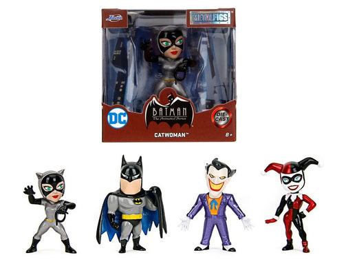 253251045 Minifigure Metalfigs Batman singolo 6,5cm, 4 varianti