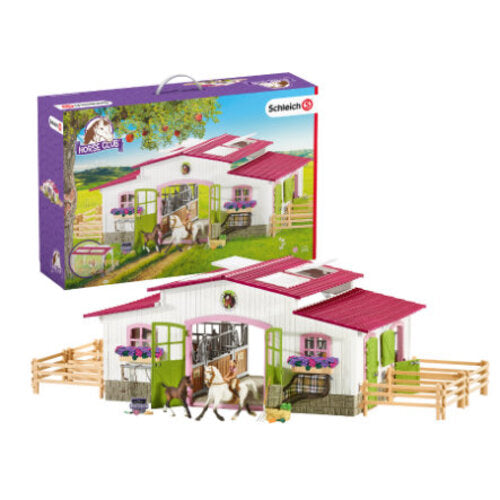 MINIATURA 42344 CENTRO EQUITAZIONE C/CAVALLI E ACCESSORI