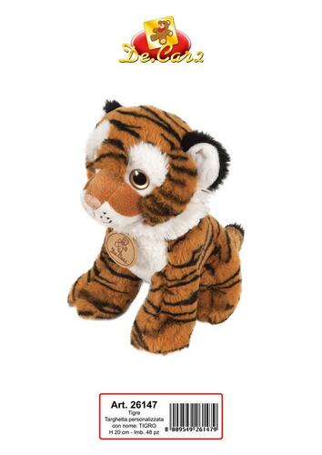 26147 PELUCHE MORBIDELLI TIGRE "TIGRO" H20CM