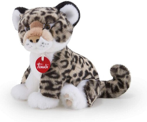 27601 Peluche Leopardo grigio Leopoldo 19x21x14cm