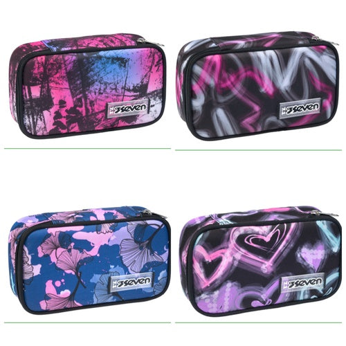 SCUOLA 300102446-000 ASTUCCIO QUICK CASE SEVEN FREETHINK GIRL,ASST.