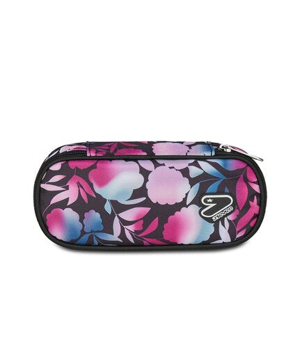 SCUOLA 300102502-300 PENCIL BAG ROUND PLUS SEVEN WATER-FLOWERS