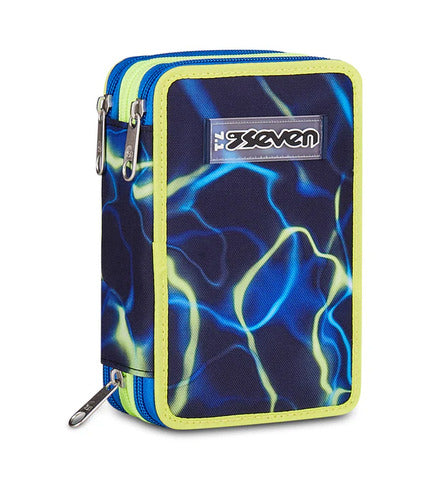 SCUOLA 300102634-550 ASTUCCIO 3 ZIP SEVEN ELECTRICVIBE BOY