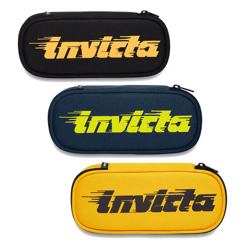 SCUOLA 300602316_000 LIP PENCIL BAG INVICTA LOGO ASS.TO