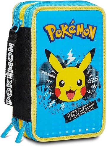 SCUOLA 30G502300_519 ASTUCCIO 3 ZIP POKÉMON